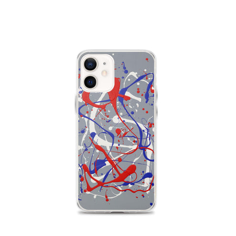 Funda transparente para iPhone® de la obra I LOVE Dripping #1