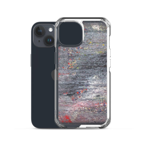 Funda transparente para iPhone® de la obra Incendio Parte 1