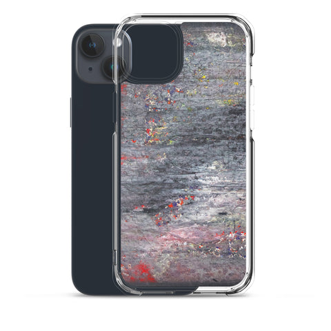 Funda transparente para iPhone® de la obra Incendio Parte 1