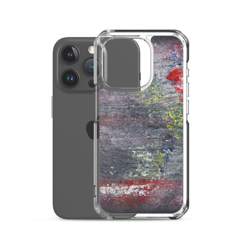 Funda transparente para iPhone® de la obra Incendio Parte 2