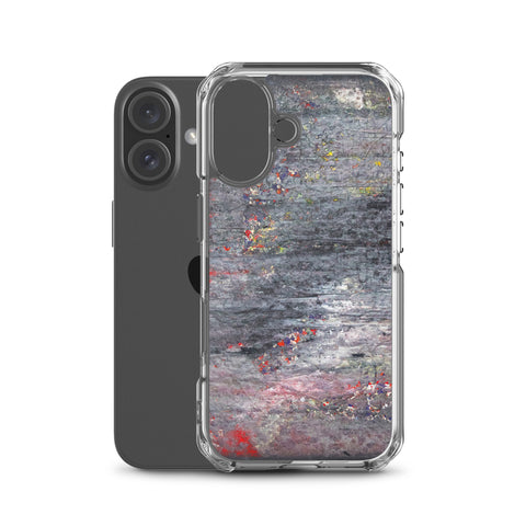 Funda transparente para iPhone® de la obra Incendio Parte 1