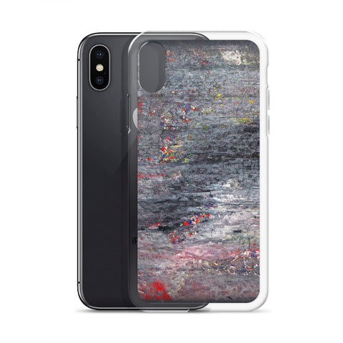 Funda transparente para iPhone® de la obra Incendio Parte 1