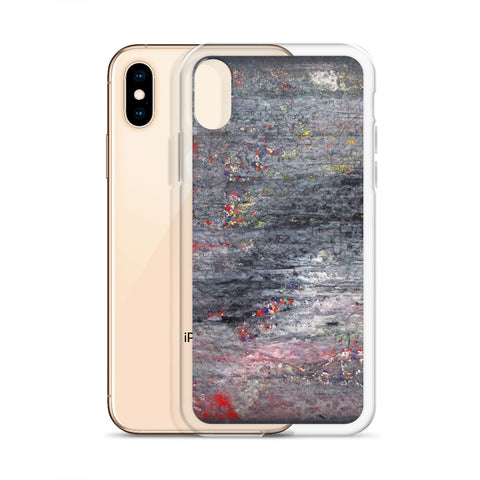 Funda transparente para iPhone® de la obra Incendio Parte 1