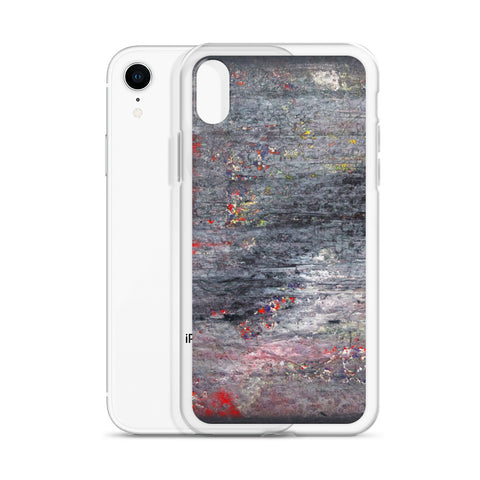 Funda transparente para iPhone® de la obra Incendio Parte 1