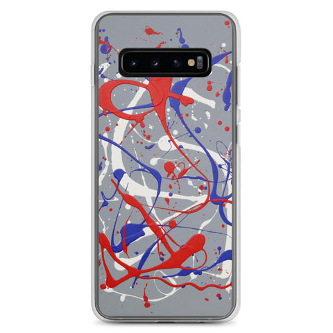 Funda transparente para Samsung® de la obra I LOVE Dripping #1