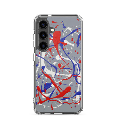 Funda transparente para Samsung® de la obra I LOVE Dripping #1