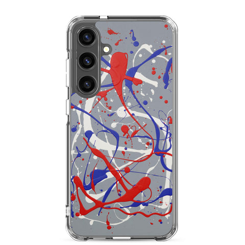 Funda transparente para Samsung® de la obra I LOVE Dripping #1